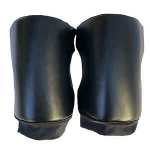 Genouillères noires solides, 1 pièce, Shemax - Product Image 2
