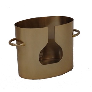 ถังน้ำแข็งสแตนเลสพร้อมที่จับหนัง - Product Image 3