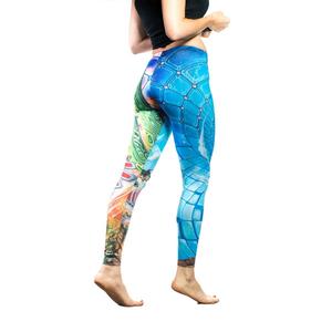 2024 nouveau Design Logo personnalisé vêtements de sport pour femmes haute qualité Spandex imprimé collants pantalons de Yoga hiver sublimé Logo Leggings - Product Image 2