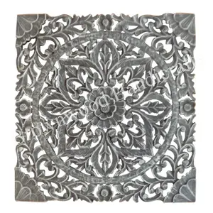 Wholesale Supplier MDF Hand Carved Decorative Wall Hanging Panel Wooden Carved Panels for Room and Office Decor at cheap Price