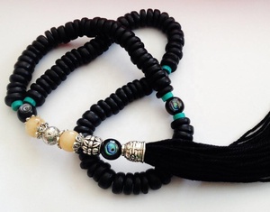 Perles de prière Tasbih de religion musulmane belles perles de cristal Lampwork & perles de verre - Product Image 1