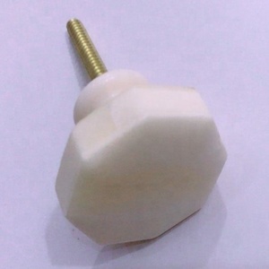 Perillas de Estilo Indio para Cajones, Forma Redonda, Perilla de Nácar, Manijas de Cuerno de Hueso, Perillas de Madera para Cajones, Puertas y Gabinetes - Product Image 4