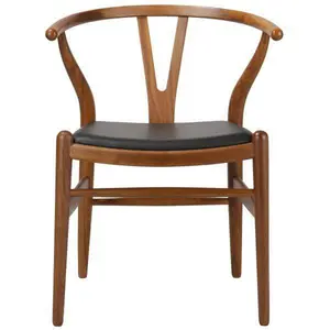 Hans Wegner es diseño de Wishbone de la silla de madera