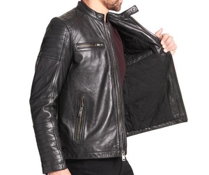 Chaqueta De cuero resistente de primera calidad estilo motorista 2025, ropa deportiva clásica cómoda de cuero Real, prendas de vestir exteriores duraderas, ropa de moda - Product Image 6
