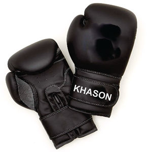 GUANTES DE BOXEO PROFESIONALES PARA ENTRENAMIENTO Y SPARRING 8OZ A 16OZ HECHOS EN CUERO Y CUERO PU PARA KICK BOXING Y PUNCHING - Product Image 1
