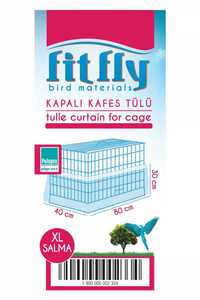 Red de Tul Sólida Blanca para Jaulas de Aves, Resistente al Viento, de Nailon, Extra Grande - Product Image 5