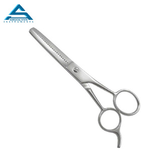 Nouveau design de ciseaux professionnels pour l'amincissement des cheveux, lame incurvée avec pointe pointue, vente en gros pour les salons de beauté - Product Image 3