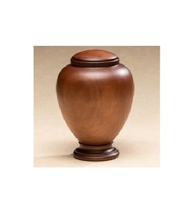 Designer personnalisé vente en gros fait à la main classique unique impression de logo personnalisé en bois pattes d'animaux urnes funéraires - Product Image 4
