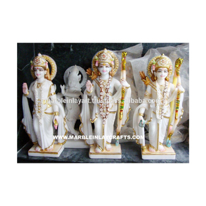 Makrana Marble Ram Darbar Statue - Product Image 1