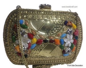 Bolso de lujo con cuentas de cristal para mujer, Cartera de noche de lujo con adornos florales para fiesta, 2022 - Product Image 3