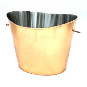 ถังน้ำแข็งสแตนเลสพร้อมที่จับหนัง - Product Image 5