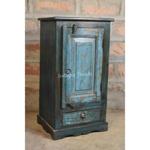 2018 Venta caliente moderna mesita de noche de madera recuperada muebles de dormitorio con cajones para dormitorio baño comedor uso en apartamento - Product Image 1