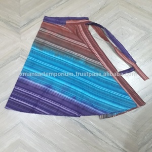 ใหม่ผู้หญิงแฟชั่นยอดนิยมผ้าฝ้ายมัดย้อมหลายสีกระโปรงยาว/ชุดสําหรับฤดูร้อนขายส่งจากอินเดีย - Product Image 4