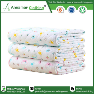 Drap de berceau en coton biologique fournisseur certifié indien GOTS drap-housse pour lit de bébé drap-housse pour lit de bébé - Product Image 2
