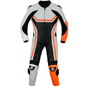 ที่มีคุณภาพสูงหนังมอเตอร์ไซด์/รถจักรยานยนต์ชุดแข่ง - Product Image 4