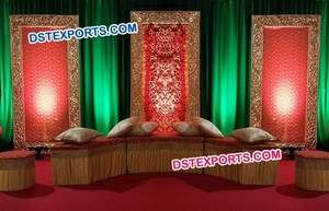 Scène de mariage Mehandi Sangeet, scène de mariage musulmane, installation de scène de Sangeet, installation de scène de mariage hindou et punjabi, événement en Australie - Product Image 2
