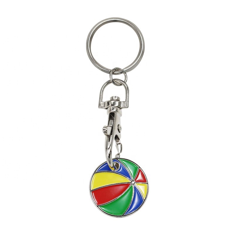 Металлическая Тележка для покупок на заказ, держатель для монет, брелок для недорогих токенов