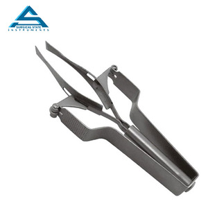 Pince à sourcils personnalisée en acier inoxydable Ciseaux de polissage à pointe inclinée Ciseaux à pointe fine - Product Image 5