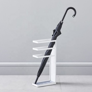 PORTE-PARAPLUIE EN MÉTAL À BASSE quantité minimale de commande COULEUR BLANCHE FABRICANT PERSONNALISÉ VENTE EN GROS vente directe d'usine - Product Image 1