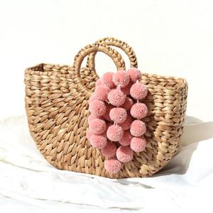 Sac à main en paille de jacinthe d'eau fait main du Vietnam, vente en gros - Product Image 1