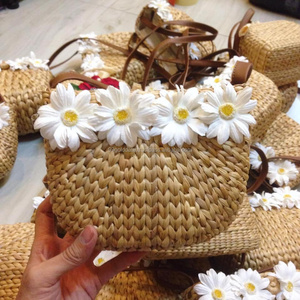 Daisy Straw กระเป๋า/Straw Summer Beach กระเป๋า/Mini ฟาง (Sandy 84587176063) - Product Image 6