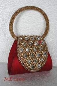 <b>Wedding</b> Evening <b>Clutch</b> Women <b>Clutch</b> Bag embroidery <b>wedding</b> Potali Bag Party Light Handbag Handmade Fashionable Style - Product Image 2