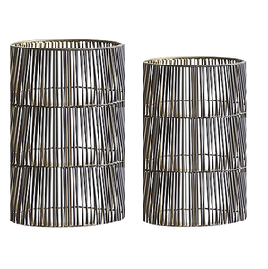 Jeu de 2 fils métalliques décoratifs en maille de fer - Product Image 3