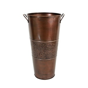 Sceau à fleurs VINTAGE en fer décoratif, nouveau, pailles florales, pour la maison et le jardin, DESIGN fait à la main - Product Image 5