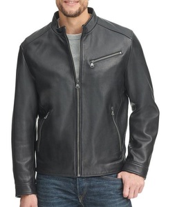 Veste de motard d'hiver pour hommes Vêtements de sport en cuir fabriqués avec un design coupe-vent et une doublure intérieure douce - Product Image 2