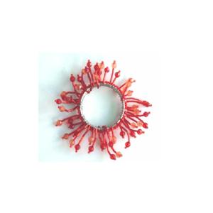 Anneau de serviette de tissage de perles de verre de haute qualité disponible en d'autres couleurs également vaisselle serviettes de perles de verre au prix de gros - Product Image 4