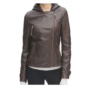 Lightweight Wholesale Suede <b>Leather</b> <b>Bomber</b> <b>Jacket</b> <b>Women</b> Soft Genuine <b>Leather</b> Outerwear Custom Made Logo Everyday Fashion - Product Image 1