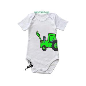 OEM <b>animal</b> duck Romper Printed OEM brandtirupur india newborn Baby Toddler Clothing 100% organic cotton romper online shopping - Product Image 6