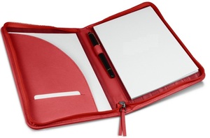 Porte-documents en cuir noir pour cadres, organiseur de documents en PU, sac de classement avec porte-documents pour les conférences et le bureau - Product Image 6