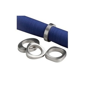 Elegante servilletero de latón, hecho a mano de hierro servilletero, diseño creativo de lujo, mesa de cocina, boda, fiesta de Navidad, nuevo surtido - Product Image 2