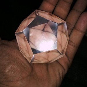แก้วคริสตัลหินสังเคราะห์คริสตัล dodecahedron คริสตัลงานฝีมือของขวัญแต่งงานสำหรับแขกขายส่ง - Product Image 6