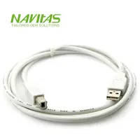 OEM USB 2.0 A erkek BM USB korumalı yüksek hızlı 28 / 24 awg veri kablosu montajı