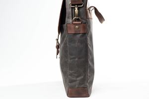 Man Bag Made of <b>Waxed</b> <b>Canvas</b>, Cross Body Bag for Man, <b>Canvas</b> Man Bag TRM-0030 - Product Image 5