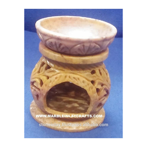 เครื่องอุ่นน้ำมันหอมระเหย Soapstone - Product Image 1