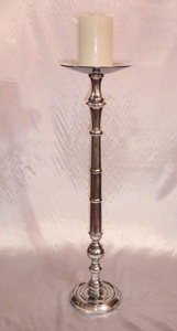 Bougeoir décoratif en métal gaufré classique au look royal Décoration de mariage Centre de table Bougeoir de haute qualité - Product Image 3