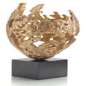 Sculpture de décoration de bureau de conception fantaisie Sculpture décorative en aluminium en métal de la plus haute qualité à vendre à un prix abordable - Product Image 1