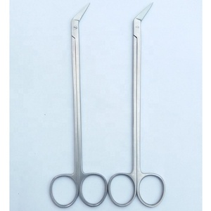 Instruments chirurgicaux ciseaux à Iris pointe droite acier inoxydable 12cm ciseaux de chirurgie dentaire - Product Image 5
