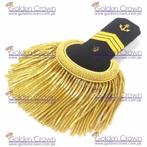 Épaulettes uniformes professionnelles Épaulettes Épaulettes | Épaulettes uniformes Or Bullion Fringe - Product Image 3