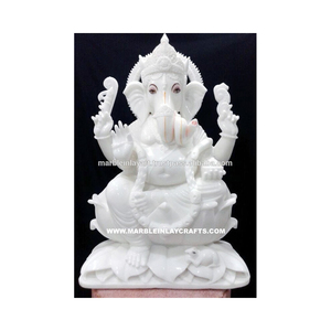 Marble Ganesha Statue - Product Image 1