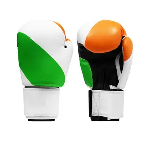 PU Boxing Gloves Irish colour