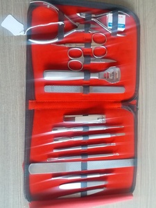 Kit de manucure et pédicure personnalisé avec logo, instruments de qualité médicale en acier inoxydable chirurgical de haute qualité, fabriqué au Pakistan - Product Image 3