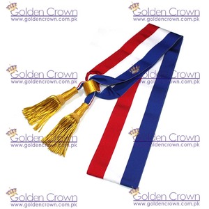 Echarpe tricolore de French SASH ottoman Maire - Product Image 2