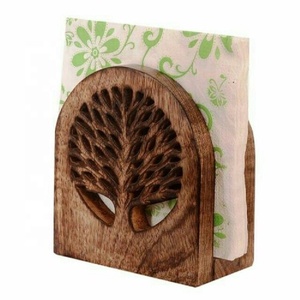 Quantité minimale de commande bas Boîte à mouchoirs en bois faite à la main Porte-mouchoirs à bas quantité minimale de commande Grossiste Fabricant vente directe d'usine - Product Image 1