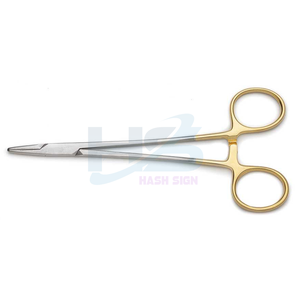 Pince de verrouillage hémostatique, support d'aiguilles chirurgicales médicales droites et incurvées/support d'aiguilles chirurgicales droites - Product Image 6