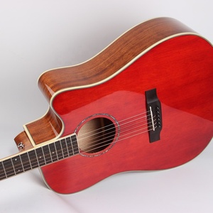 Fabricant OEM 41 pouces professionnel couleur naturelle table en épicéa acajou dos haute brillance boutique <span class=keywords><strong>flamenco</strong></span> guitare acoustique - Product Image 5