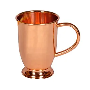 Fabrik großhandel Copper Mint Julep Cup mit Griff